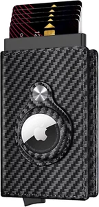 Billetera para Hombre con clip dinero tarjetero Cartera de bloqueo RFID - Picture 1 of 7