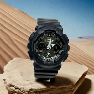 Casio GMAS120MF-1A G-Shock Analog Digital Dial Black Resin Band Watch New - Picture 1 of 7