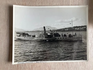 PADDLE STEAMER PRINCESS PATRICIA, VINTAGE PHOTOGRAPH SCOTLAND 16.5 x 21.5 cm. - Picture 1 of 2