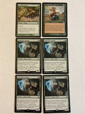 6 Mtg Green Nm/Lp 4x Channeler Initiate/ Centaur Rootcaster/ Charging Badger