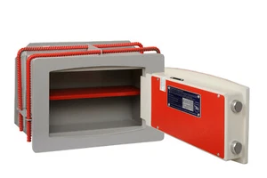 Wandtresor Einmauertresor Tresor Wandsafe Sicherheitsstufe S2 ECB-S 23 x 35 x 19 - Bild 1 von 3