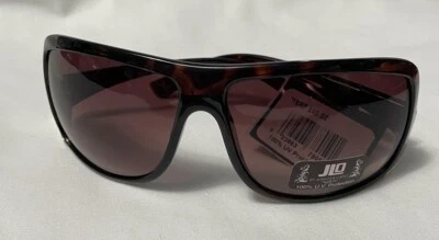 Gafas de sol para mujer JLO Jennifer Lopez marrón lentes rectangulares grandes protección UV Foto 1 de 4