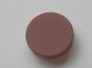 LEGO Sand Red Tile Round 2 x 2 Ref 4150 Set 7314 Recon-Mech RP Life on Mars - Picture 1 of 1