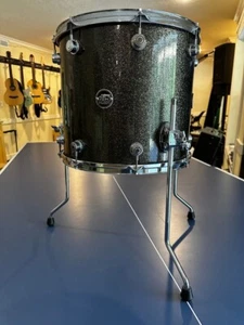 DW Performance Series Floor Tom - 14" x 16" Pewter Sparkle FinishPly - Picture 1 of 12