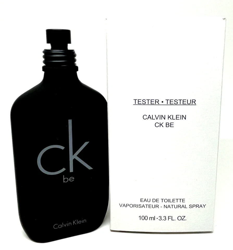 CK Be By Calvin Klein 3.3 oz EDT Men's Cologne Tester