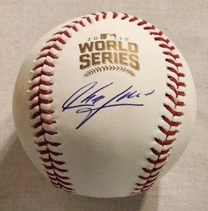 Aroldis Chapman Autographed 2016 World Series Baseball (BAS) - Picture 1 of 3