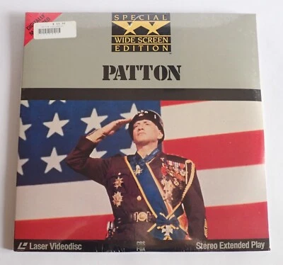 New/Sealed PATTON 2 Disc Laserdisc LD George C Scott Special Widescreen Edition - Image 1 of 4