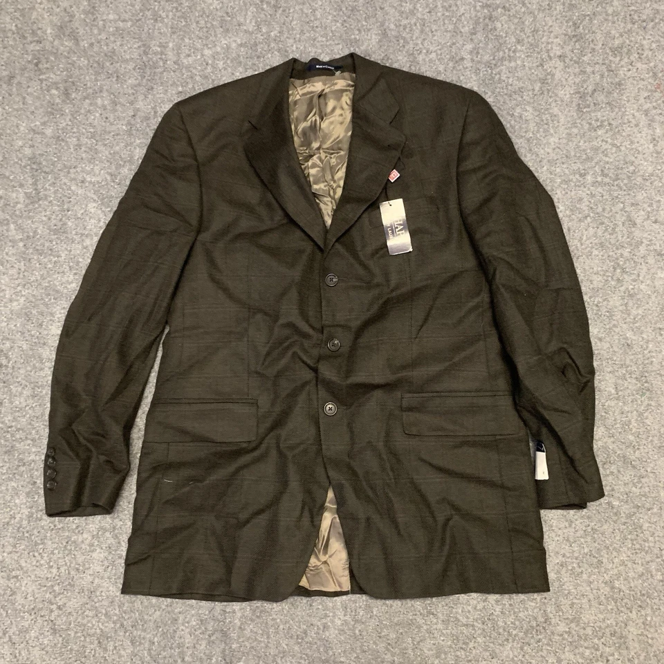 Novo com etiquetas Chaps Ralph Lauren Blazer Masculino 41R Botão de Lã de Seda NOVO - Imagem 1 de 4
