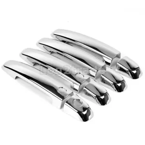 FOR SUZUKI SX4 S-CROSS 2014-2022 CHROME DOOR HANDLE COVER TRIM W/ SMART KEYHOLE - Bild 1 von 5