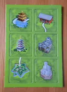 Carcassonne – Japanese Buildings | Mini Expansion | New | English Rules