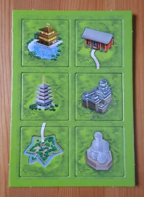 Carcassonne – Japanese Buildings | Mini Expansion | New | English Rules - Image 1 of 4