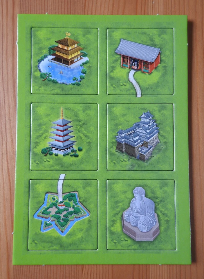 Carcassonne – Japanese Buildings | Mini Expansion | New | English Rules - Image 1 of 4