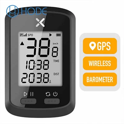XOSS G+ GPS Smart Bike Cycling Computer Bluetooth LCD Waterproof IPX7 AHS - Image 1 of 4