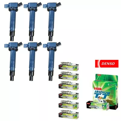 UF495 Ignition Coil + Iridium TT Spark Plug For Toyota Tacoma Tundra 2.7L 4.0L - Изображение 1 из 4