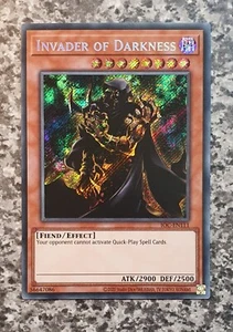 Yugioh IOC-EN111 Invader of Darkness Secret Rare MINT - Bild 1 von 8