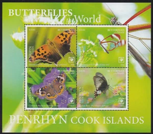 Penrhyn (2020) Butterflies of the World, Part II - S/S - Picture 1 of 1