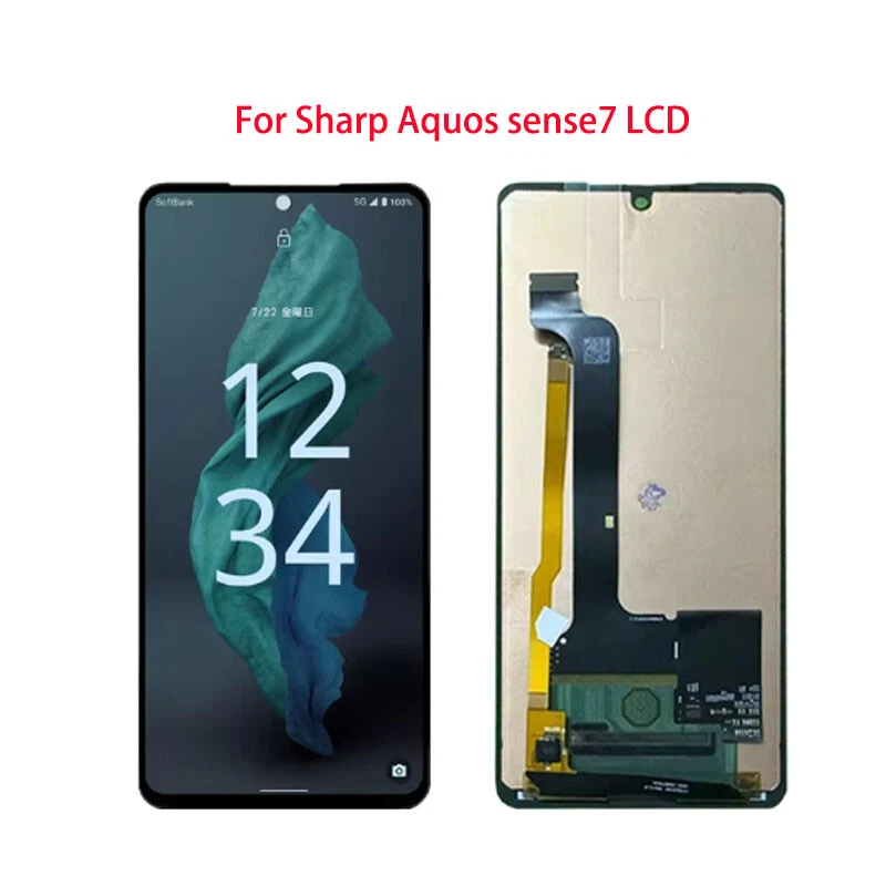 6.1" OLED For Sharp Aquos sense7 LCD Display Touch Screen Digitizer Assembly - Image 1 of 1