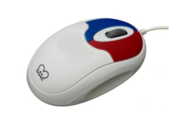 Tiny Mouse Optical - White Small Computer Mouse For Children & Kids Win & Mac - Image 1 of 1