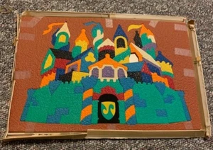 Vintage 1979 Lauri Schaumstoff/Gummi Puzzle Schloss 2182 gebraucht 93 Teile alt - Bild 1 von 2