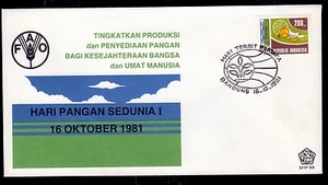 Indonesia 1026 FDC, World Food Day - Picture 1 of 1