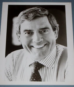  Foto aus den 90er Jahren von Dan Rather s/w 8X10.  TOP  - Bild 1 von 1