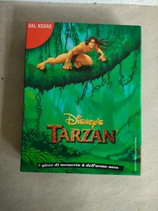 TARZAN GIOCO DI MEMORIA & DELL'UOMO NERO Disney Carte da Gioco Dal Negro 1999 - Imagen 1 de 7