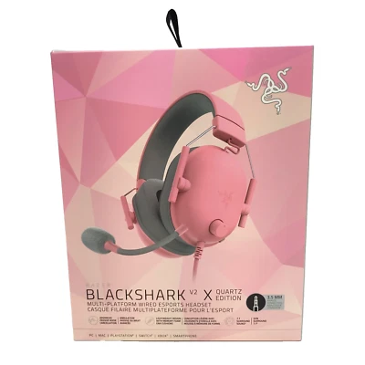 Razer BlackShark V2 X проводной игровой гарнитуры мультиплатформенный кварц издание - новый - Изображение 1 из 4