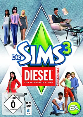 Die Sims 3 Diesel-Accessoires Add-On (PC Nur EA APP Key Download Code) Keine DVD - Bild 1 von 4