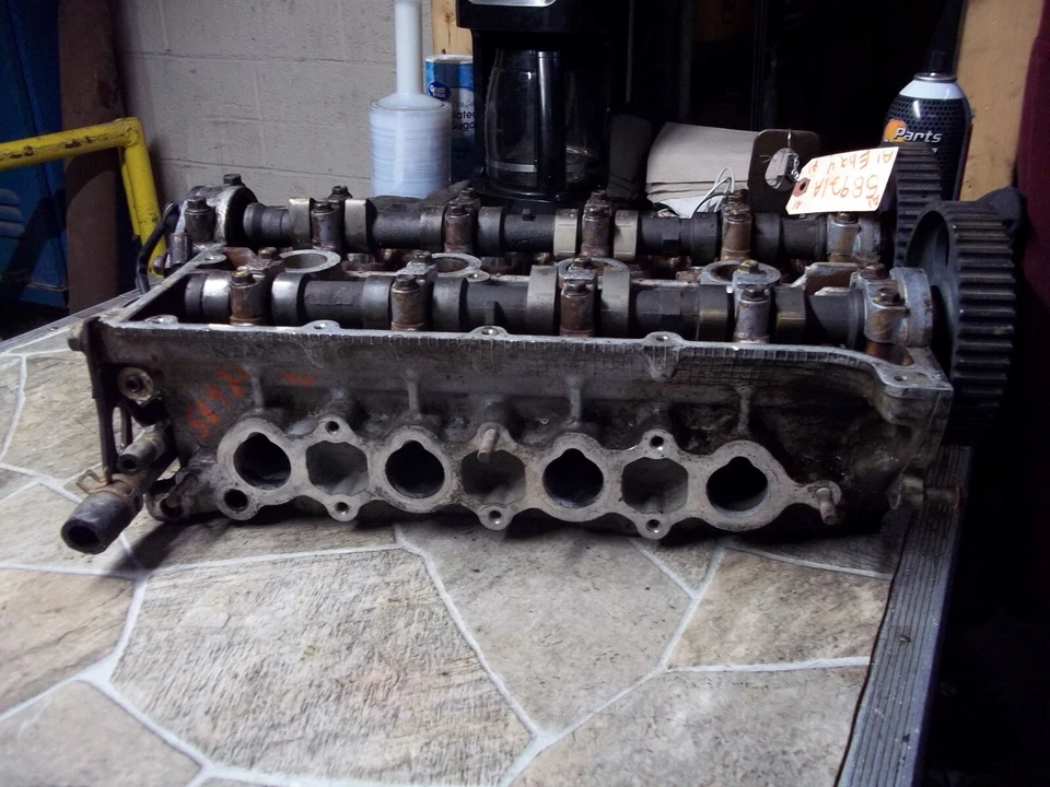 KIA SEPHIA 1998-2001 1,8 L DOHC conjunto de 4 culatas con engranajes de leva OEM Foto 1 de 4
