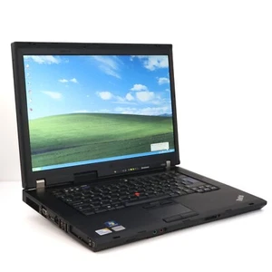 Dual Boot 64Bit Windows 7 & XP Pro Lenovo R500 Laptop Office2010 8GB NewBatWkGr8 - Picture 1 of 1