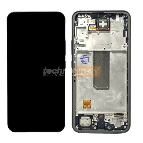 Genuine Samsung A34 5G (A346) LCD Assembly +Frame New Black GH82-31200A, 31201A - Image 1 of 1