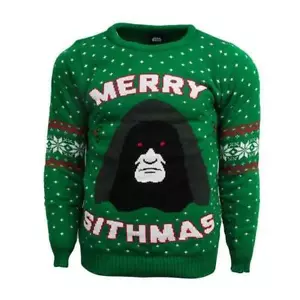 Christmas Jumper Merry Sithmas Star Wars UK XS/US 2XS New Official Numskull - Picture 1 of 5