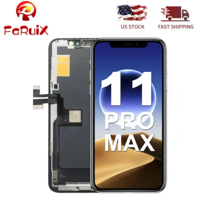 FARUIX For iPhone 11 Pro Max Screen Replacement 3D Touch LCD Display Digitizer Assembly