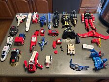 Vintage Lot of Transformers Action Figures/Cars Lot Of 34 Piece1980-90’s  Parts?