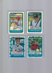 GARY DALEY 2006 BOWMAN CHROME DRAFT DRAFT PICKS XFRACTOR RC 