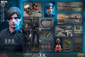 Pre-order LIMTOYS Resident Zombie Evil Crisis 1/12 Leon RPD Officer Figure S Ver - Picture 1 of 17