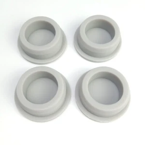 Grey Round Hole Plug Silicone End Cap Pipe Tube Insert Blanking Seal 13~151.5mm - Picture 1 of 6