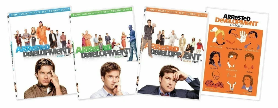 Arrested Development: Complete Seasons (1-4) DVD Bundle Set NEW Sealed Free Ship - Image 1 of 1