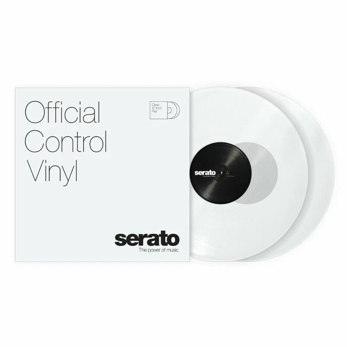 Serato Standard Colours 12" Control Vinyl Records (clear, pair) - Image 1 of 1