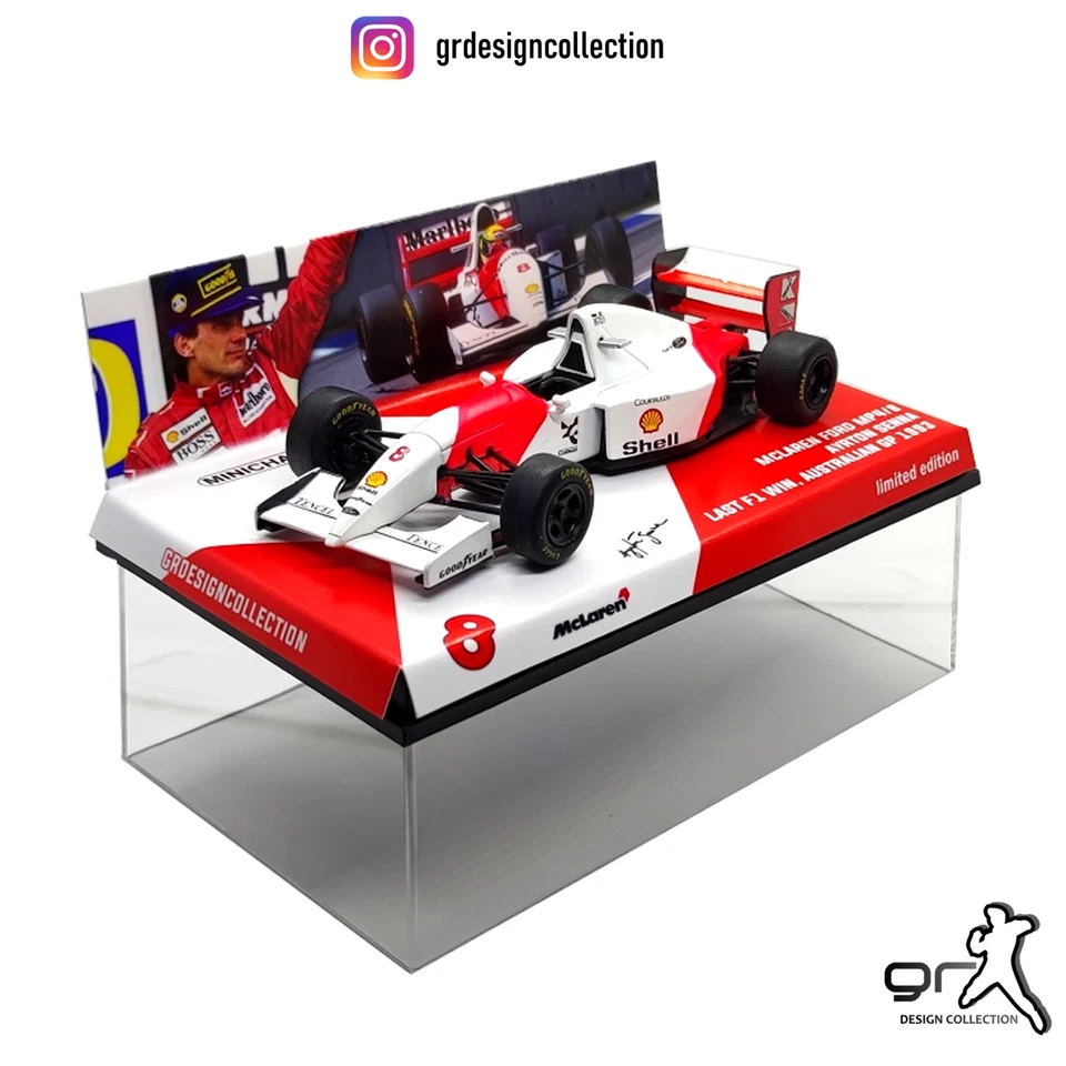 Ayrton Senna - McLaren MP4/8 - F1 Australian GP 1993  / Altaya - IXO / 1:43 - Immagine 1 di 4