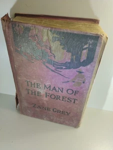 1920 Harper & Brothers THE MAN OF THE FOREST ZANE GREY FRANK TENNY JOHNSON - Bild 1 von 20