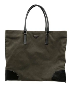 PRADA Tote Bag Authentic Women “D:0.39" H:13.39" W:15.75" 3506 - Picture 1 of 9