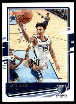 2020-21 Donruss Brandon Clarke Memphis Grizzlies #192 - Image 1 of 2