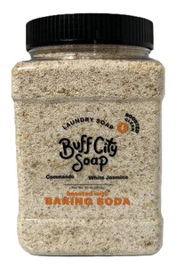 Buff City Soap Laundry Soap Detergent Commando & White Jasmine+ Blend 30 oz NEW - Picture 1 of 2