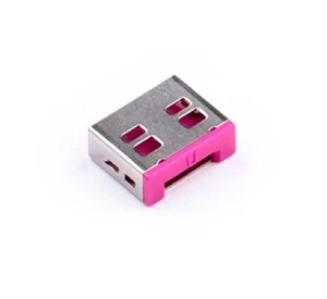 SmartKeeper ESSENTIAL / 10 x USB A-Port Blockers / Pink 10 Stück Pink - Bild 1 von 5