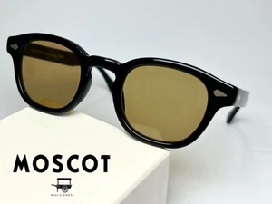 Nuevas gafas de sol originales MOSCOT Lemtosh negras 46-145 auténticas - Imagen 1 de 11