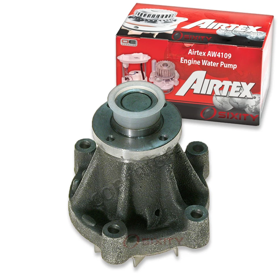 Bomba de agua del motor Airtex AW4109 para YC3Z8501AB YC3Z8501AA WP4184 WP-9105 jg Foto 1 de 4