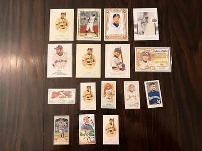 Ichiro Suzuki Lot (16) Baseball Cards Mariners Topps HOF Collection Set - Image 1 of 4