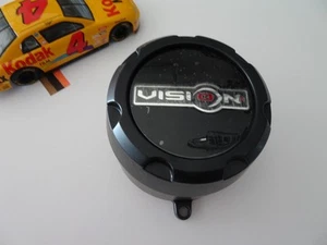 New VISION Black Custom Wheel Center Cap # C398MB-8V - Picture 1 of 2