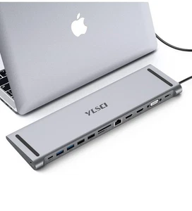 YLSCI 13-in-1 Docking Station for Laptop - Afbeelding 1 van 9